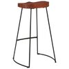 vidaXL Σκαμπό Μπαρ Gavin 2 τεμ. 50x40x78 εκ. από Μασίφ Ξύλο Μάνγκο