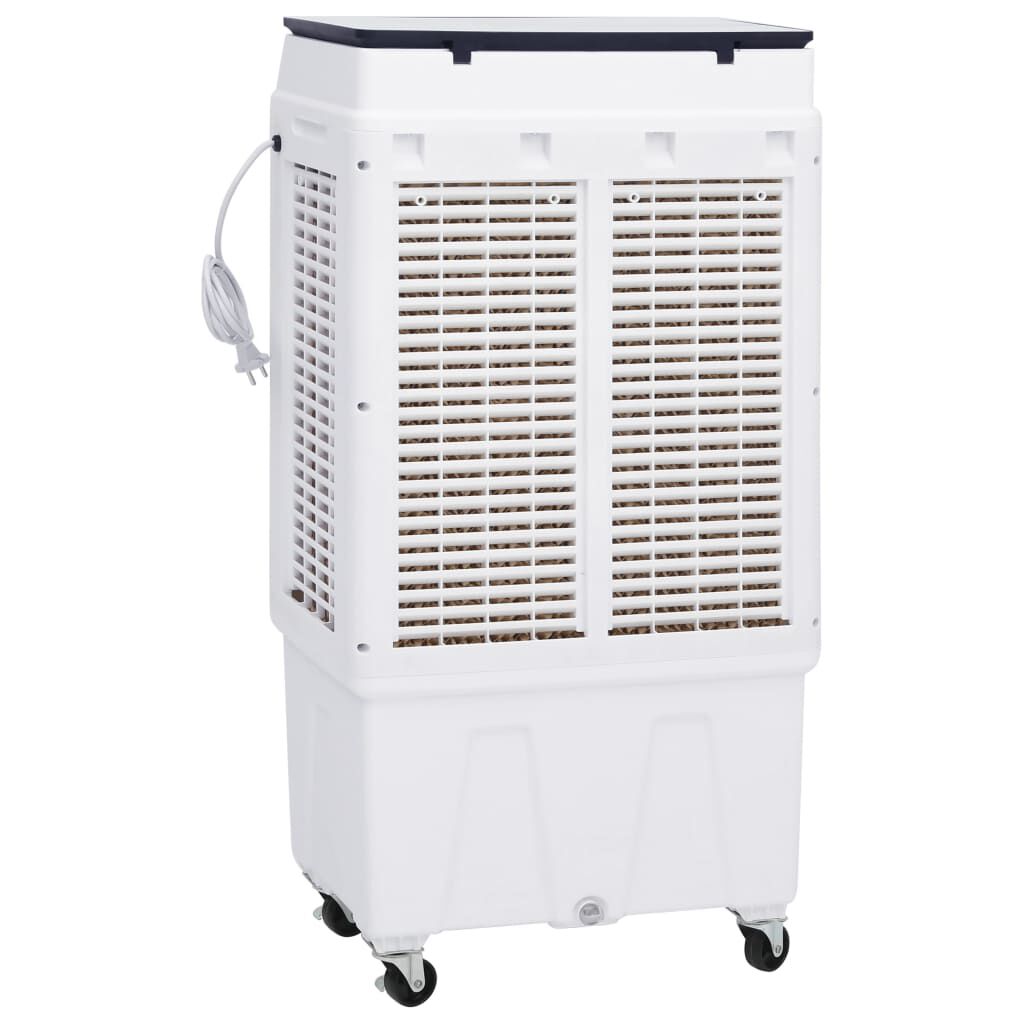vidaXL Air Cooler Φορητό 3 σε 1 Ασπρόμαυρο 480 x 340 x 980 εκ. 80 W