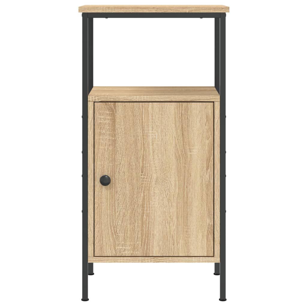 vidaXL Κομοδίνο Sonoma Δρυς 41 x 31 x 80 εκ. από Επεξεργασμένο Ξύλο