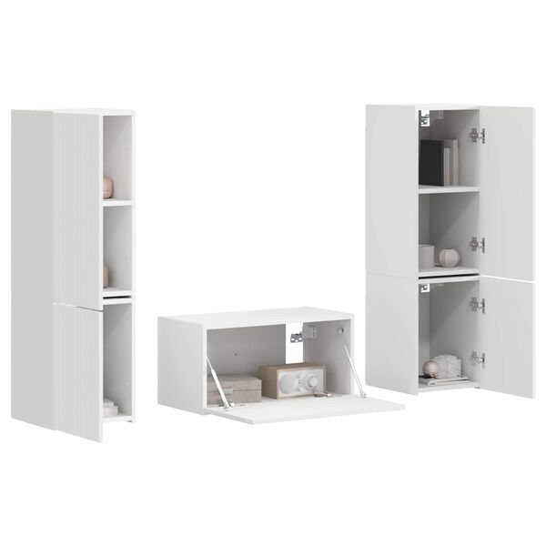 vidaXL &Sigma;&epsilon;&tau; &epsilon;&pi;ί&pi;&lambda;&omicron;&upsilon; &tau;&eta;&lambda;&epsilon;ό&rho;&alpha;&sigma;&eta;&sigmaf; 5 pcs &Lambda;&epsilon;&upsilon;&kappa;ό &Epsilon;&pi;&epsilon;&xi;&epsilon;&rho;&gamma;&alpha;&sigma;&mu;έ&nu;&omicron; &xi;ύ&lambda;&omicron;