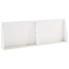 vidaXL &Tau;&omicron;ί&chi;&omicron;&sigmaf; &Sigma;&tau;ή&rho;&iota;&xi;&eta;&sigmaf; 2 &tau;&mu;&chi;. 60 x 12 x 40 cm &Alpha;&tau;&sigma;ά&lambda;&iota; &Lambda;&epsilon;&upsilon;&kappa;ό