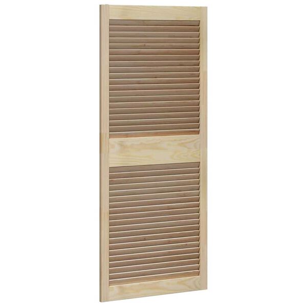vidaXL Πόρτες Ντουλάπας με πόρτα 4 pcs Καφέ 140.5 x 59.5 x 2.1 εκ