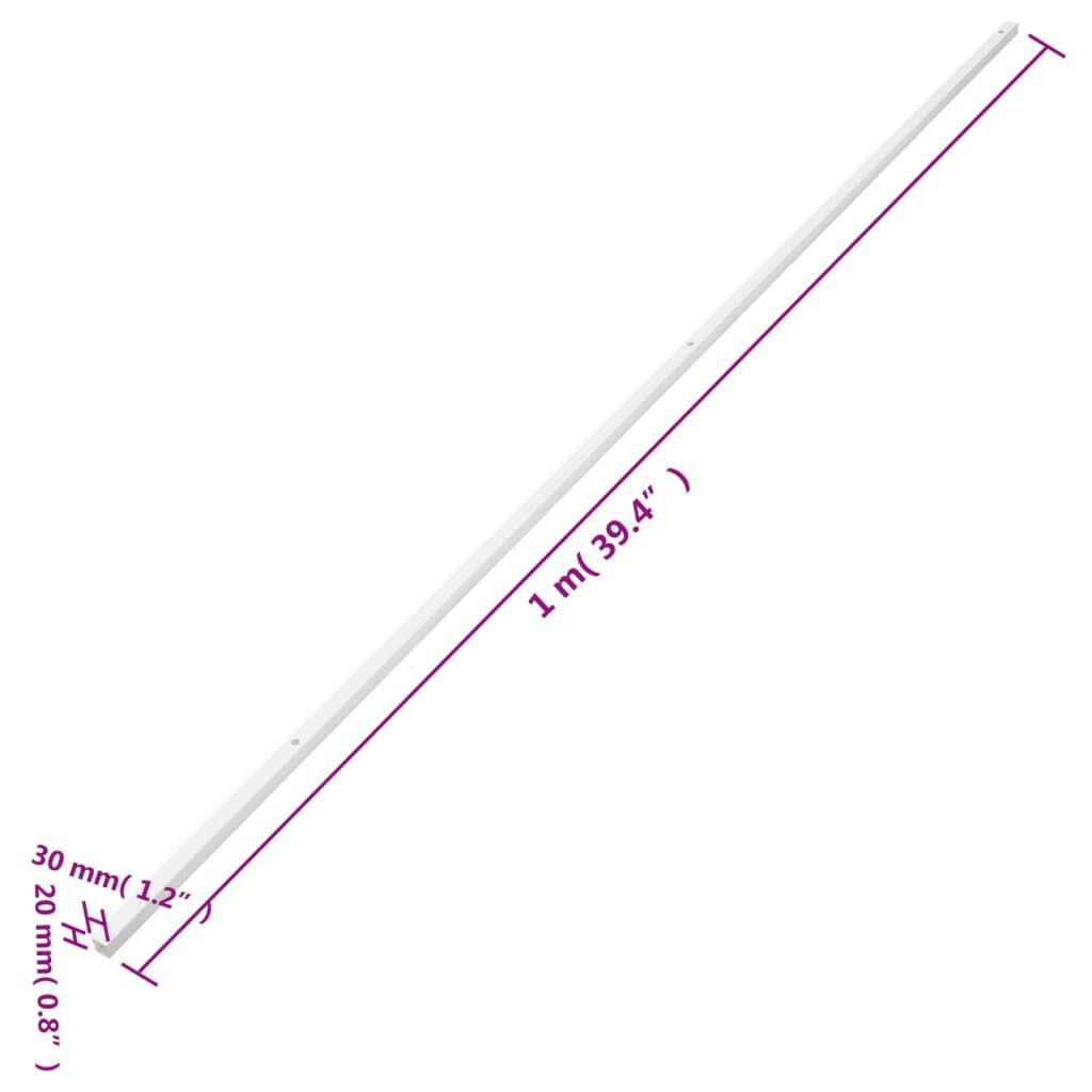 vidaXL Κανάλι Καλωδίων 30 x 20 χιλ. 30 μ. από PVC