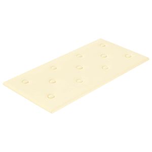 vidaXL &Kappa;&epsilon;&phi;&alpha;&lambda;ά&rho;&iota; &Tau;&omicron;ί&chi;&omicron;&upsilon; 12 pcs &Kappa;&rho;&epsilon;&mu; 60 x 30 cm &Tau;&epsilon;&chi;&nu;&eta;&tau;ό &Delta;έ&rho;&mu;&alpha;