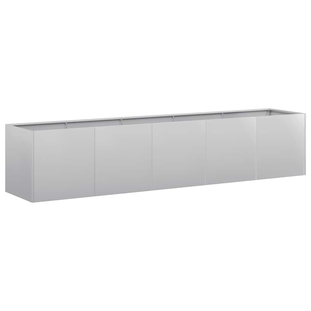 vidaXL Ζαρντινιέρα 200x40x40 εκ. από Γαλβανισμένο Ατσάλι