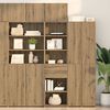 vidaXL Highboard Artisan Oak 50 x 42,5 x 185 &epsilon;&kappa;. &Epsilon;&pi;&epsilon;&xi;&epsilon;&rho;&gamma;&alpha;&sigma;&mu;έ&nu;&omicron; &xi;ύ&lambda;&omicron;
