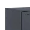 vidaXL Έπιπλο Τηλεόρασης Ανθρακί 68x39x60,5 εκ. από Χάλυβα