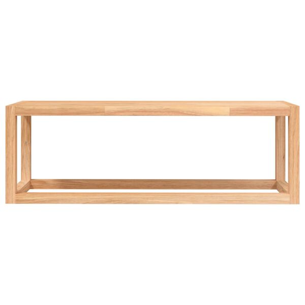 vidaXL Κρεμάστρα για Πετσέτες 60x20x20 εκ. από Μασίφ Ξύλο Καρυδιάς
