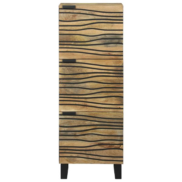 vidaXL Highboard 40x33.5x110 εκ. Μασίφ Ξύλο Μάνγκο