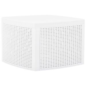vidaXL &Beta;&omicron;&eta;&theta;&eta;&tau;&iota;&kappa;ό &Tau;&rho;&alpha;&pi;έ&zeta;&iota; &Lambda;&epsilon;&upsilon;&kappa;ό 54 x 54 x 36,5 &epsilon;&kappa;. &Pi;&lambda;&alpha;&sigma;&tau;&iota;&kappa;ό