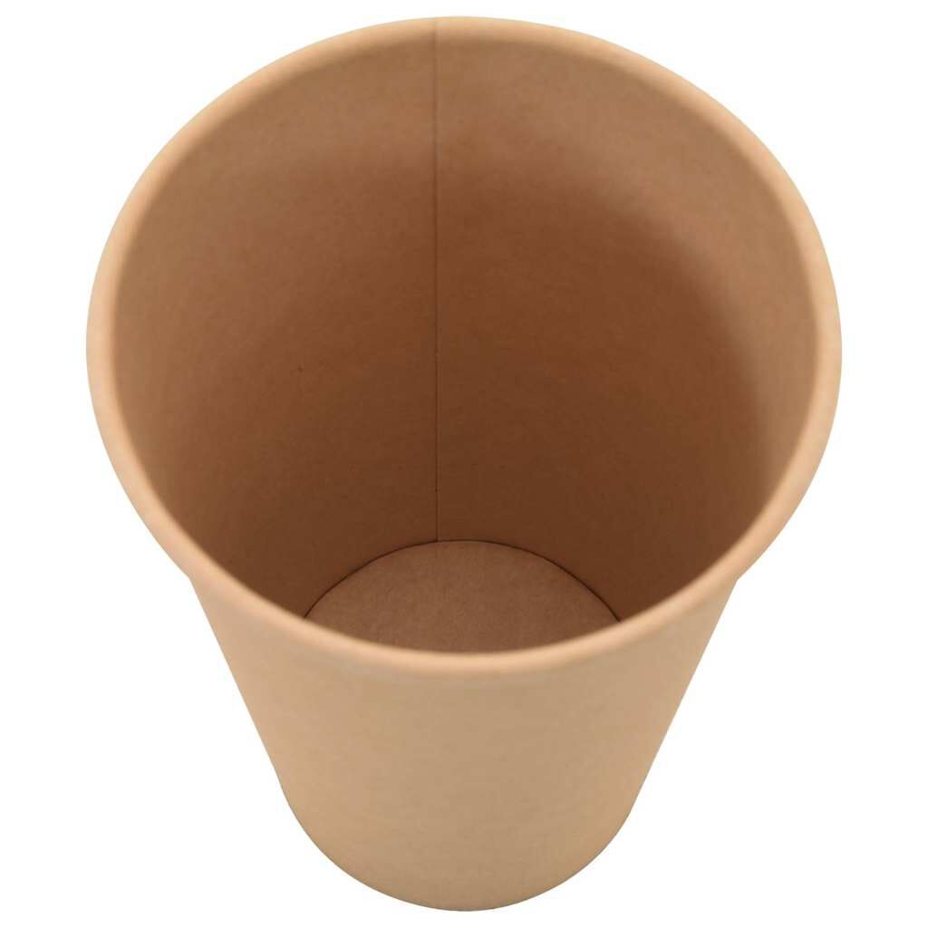 vidaXL Χάρτινα κύπελλα καφέ 1000 τεμάχια 16oz 400ml καφέ