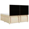 vidaXL &Kappa;&rho;&epsilon;&beta;ά&tau;&iota; Boxspring &mu;&epsilon; &Sigma;&tau;&rho;ώ&mu;&alpha; &Kappa;&rho;&epsilon;&mu; 180x200 &epsilon;&kappa;. &Upsilon;&phi;&alpha;&sigma;&mu;ά&tau;&iota;&nu;&omicron;