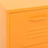 vidaXL Ντουλάπι Αποθήκευσης Μουσταρδί 42,5 x 35 x 101,5 εκ. από Ατσάλι