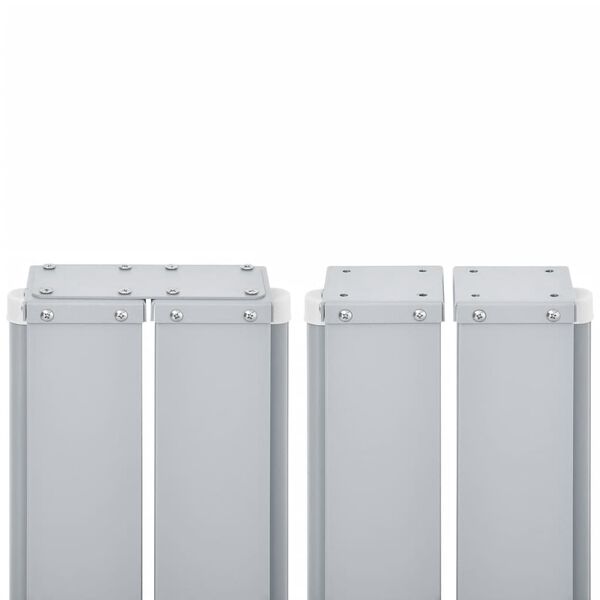 vidaXL Σκίαστρο Πλαϊνό Συρόμενο Ανθρακί 140 x 600 εκ.