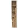 vidaXL &Gamma;&omega;&nu;&iota;&alpha;&kappa;ό &Nu;&tau;&omicron;&upsilon;&lambda;ά&pi;&iota; Artisan Oak 27,5x27x140&epsilon;&kappa; &Epsilon;&pi;&epsilon;&xi;&epsilon;&rho;&gamma;&alpha;&sigma;&mu;έ&nu;&omicron; &xi;ύ&lambda;&omicron;