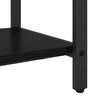 vidaXL Κρεμάστρα Μαύρη δρυς 75 x 34 x 184 εκ Επεξεργασμένο ξύλο