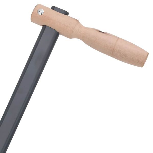 vidaXL Δρεπάνι με πέτρα λείανσης 145 cm