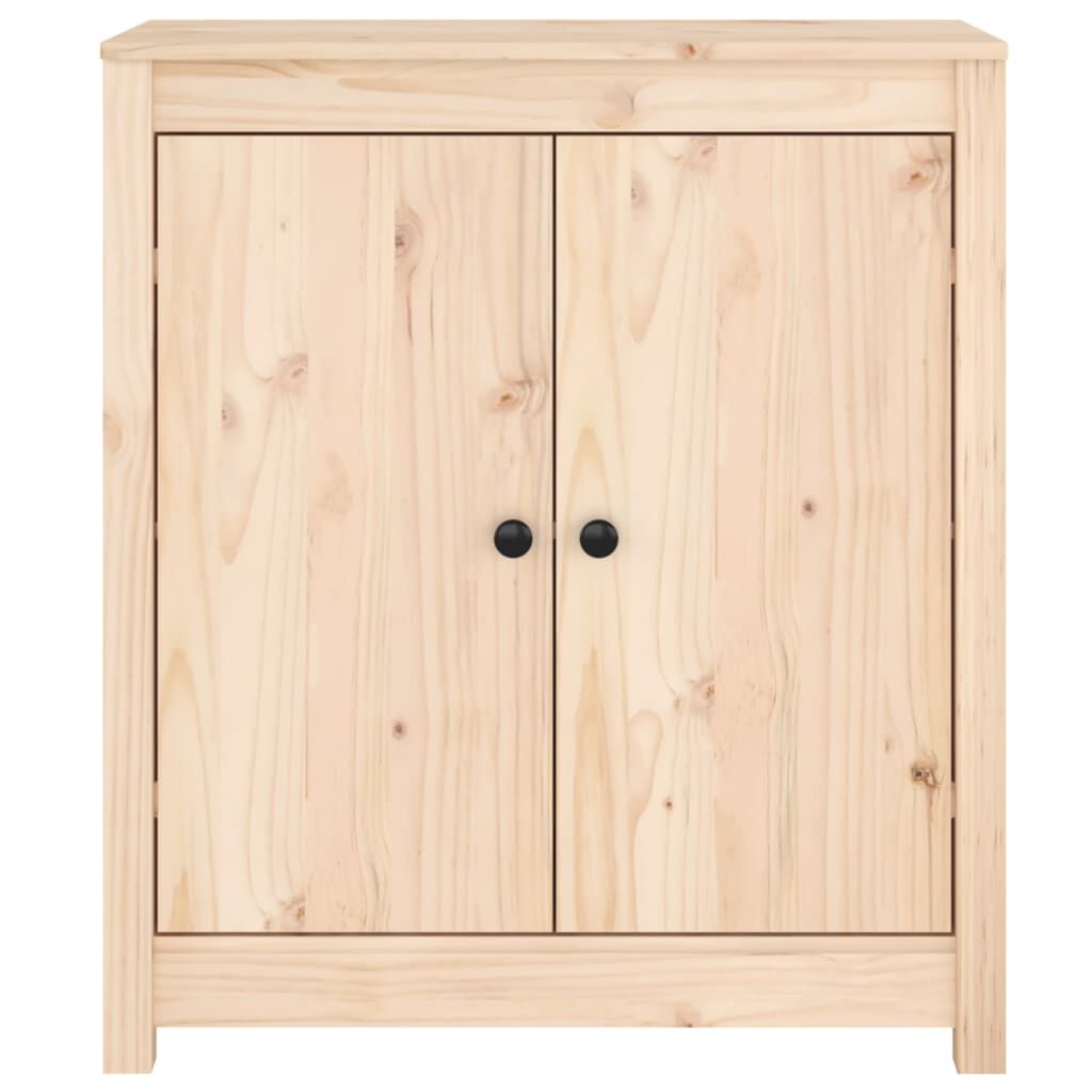 vidaXL Ντουλάπια 2 τεμ. 70 x 35 x 80 εκ. από Μασίφ Ξύλο Πεύκου
