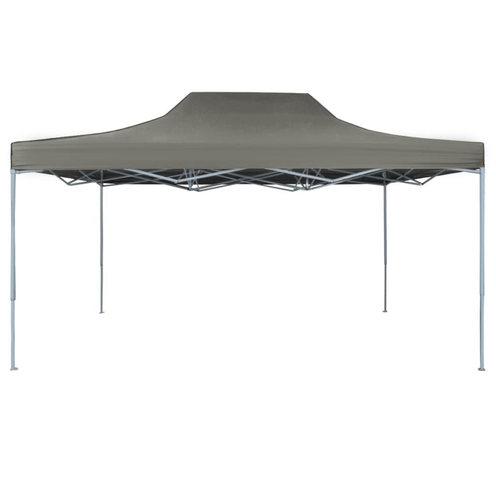 vidaXL Τέντα Εκδηλώσεων Πτυσσόμενη Pop-Up Ανθρακί 3 x 4,5 μ.