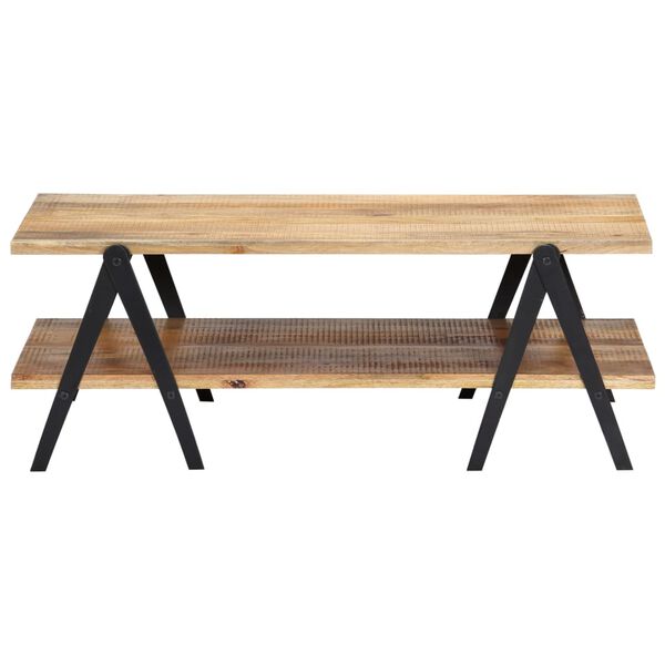 vidaXL Τραπεζάκι Σαλονιού 115 x 60 x 40 εκ. από Μασίφ Ξύλο Μάνγκο