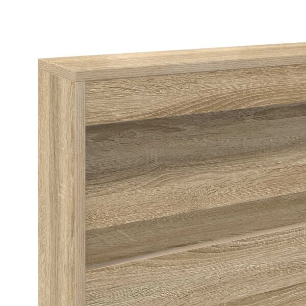 vidaXL Κεφαλάρι Αποθήκης με ράφι Sonoma Δρυς 75 cm Επεξεργασμένο ξύλο