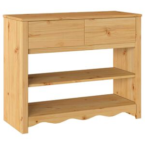 vidaXL &Tau;&rho;&alpha;&pi;έ&zeta;&iota; &kappa;&omicron;&nu;&sigma;ό&lambda;&alpha;&sigmaf; &mu;&epsilon; &sigma;&upsilon;&rho;&tau;ά&rho;&iota; Drammen &Delta;&rho;&upsilon;&sigmaf; 89,5 x 37 x 73 &epsilon;&kappa;