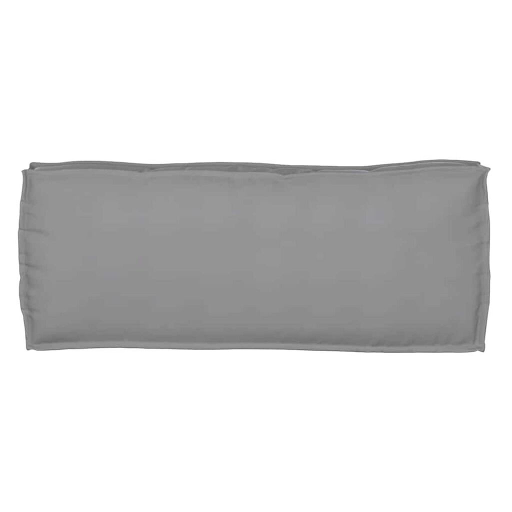vidaXL Μαξιλάρι παλέτας για πάγκο Γκρι 100 x 40 x 8 εκ Ύφασμα Oxford
