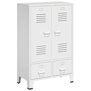 vidaXL &Nu;&tau;&omicron;&upsilon;&lambda;ά&pi;&alpha; &Beta;&iota;&omicron;&mu;&eta;&chi;&alpha;&nu;&iota;&kappa;ή &Lambda;&epsilon;&upsilon;&kappa;ή 67 x 35 x 107 &epsilon;&kappa;. &Alpha;&tau;&sigma;ά&lambda;&iota;&nu;&eta;