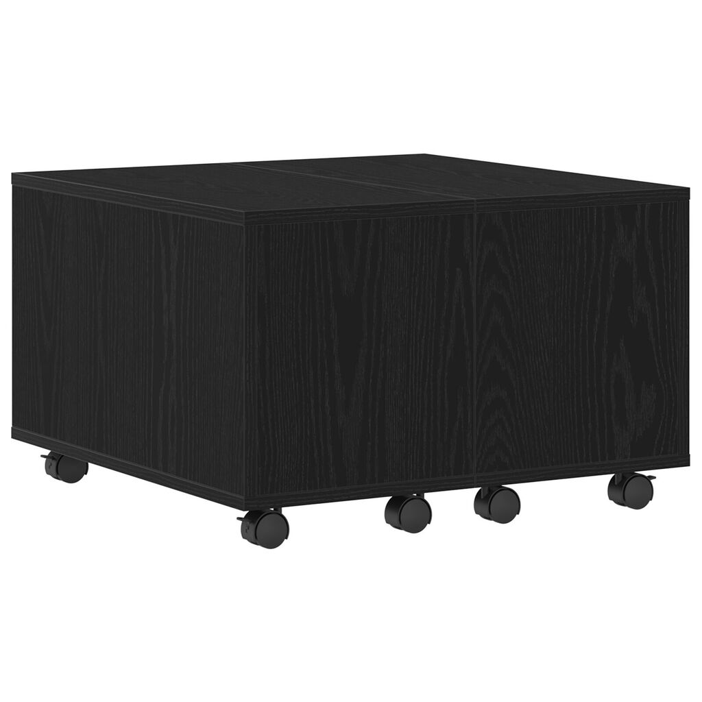 vidaXL Τραπεζάκι Καφέ Μαύρη Δρυς 60x60x38 εκ από Ξύλο