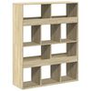 vidaXL Βιβλιοθήκη Sonoma Δρυς 100x33x125,5 εκ. από Επεξεργασμένο Ξύλο