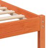 vidaXL Σκελετός Κρεβατιού Καφέ κεριού 180 x 200 cm Μασίφ ξύλο πεύκου