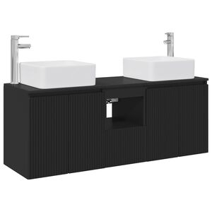 vidaXL &Sigma;&epsilon;&tau; &Nu;&tau;&omicron;&upsilon;&lambda;&alpha;&pi;&iota;ώ&nu; &Mu;&pi;ά&nu;&iota;&omicron;&upsilon; 3 &tau;&mu;&chi;. &Mu;&alpha;ύ&rho;&omicron; 53 x 35 x 63 &epsilon;&kappa;
