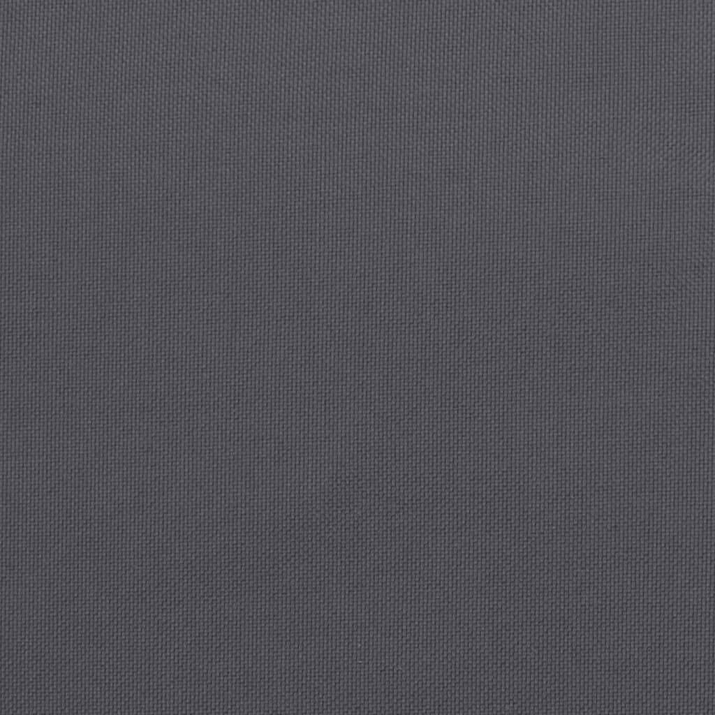 vidaXL Μαξιλάρι Παλέτας Ανθρακί 120 x 40 x 12 εκ. Υφασμάτινο