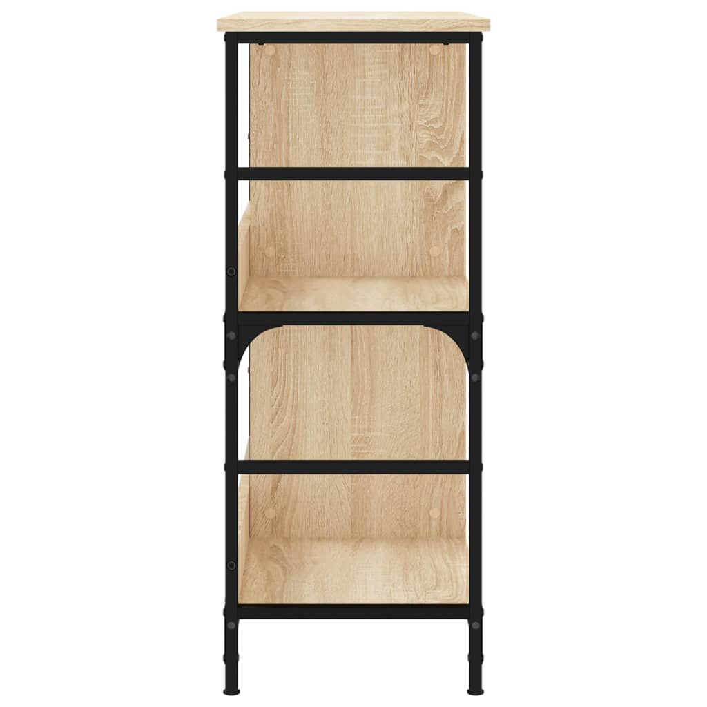 vidaXL Βιβλιοθήκη Sonoma Δρυς 78,5 x 33 x 82 εκ. Επεξεργασμένο Ξύλο