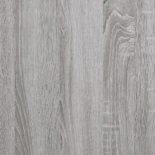 vidaXL Ντουλάπι Πλυντηρίου Γκρι Sonoma 64 x 25,5 x 190 εκ.