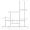 vidaXL Ανθοστήλη Λευκή 94,5 x 25 x 88 εκ. Μεταλλική