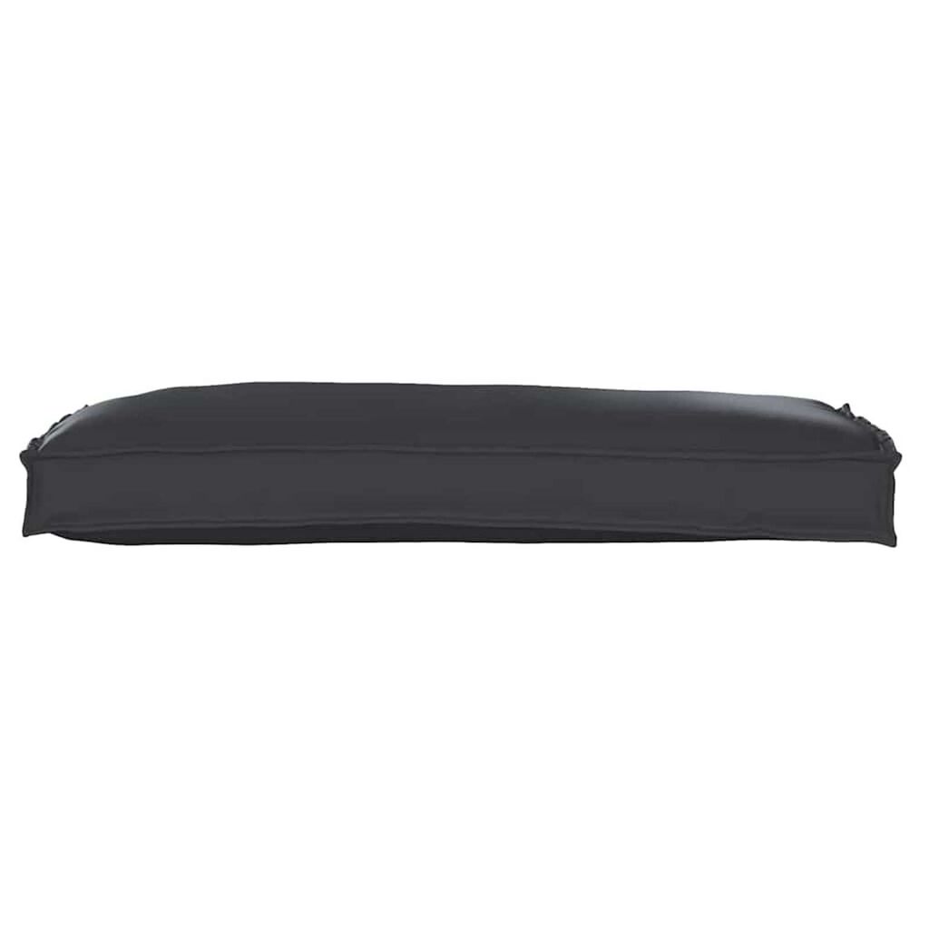 vidaXL Σετ Μαξιλαριών Πάγου 2 pcs Μαύρο 100 x 40 x 8 εκ Ύφασμα Oxford