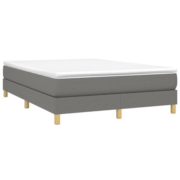 vidaXL &Kappa;&rho;&epsilon;&beta;ά&tau;&iota; Boxspring &mu;&epsilon; &Sigma;&tau;&rho;ώ&mu;&alpha; &Sigma;&kappa;&omicron;ύ&rho;&omicron; &Gamma;&kappa;&rho;&iota; 140x200 &epsilon;&kappa; &Upsilon;&phi;&alpha;&sigma;&mu;ά&tau;&iota;&nu;&omicron;