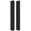 vidaXL Κρεβάτι Boxspring με Στρώμα Μαύρο 140x200εκ.από Συνθετικό Δέρμα