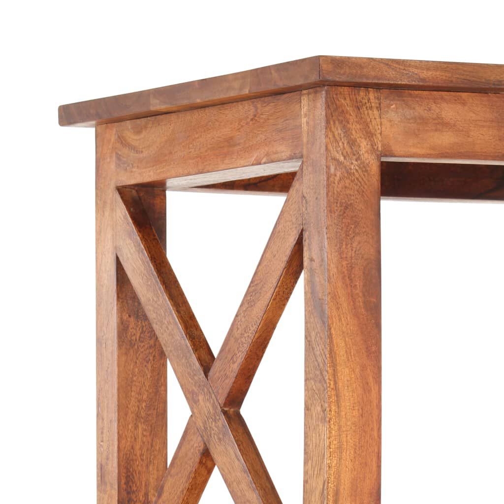 vidaXL Βιβλιοθήκη 100x30x180 εκ. Μασίφ Ξύλο Ακακίας με Μελί Φινίρισμα