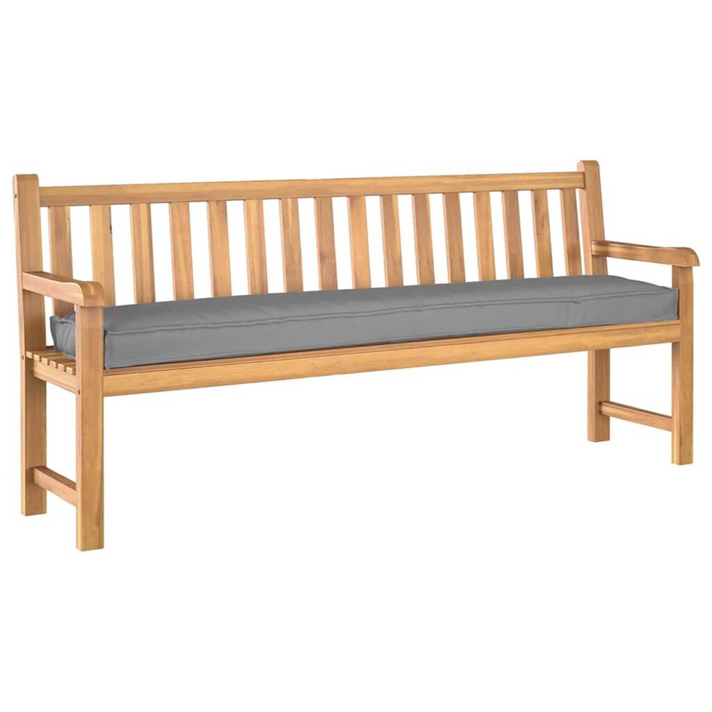 vidaXL Σετ Μαξιλαριών Πάγου 2 pcs Γκρι 200 x 40 x 8 εκ. Ύφασμα Oxford