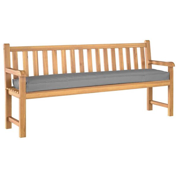 vidaXL Σετ Μαξιλαριών Πάγου 2 pcs Γκρι 200 x 40 x 8 εκ. Ύφασμα Oxford