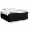 vidaXL &Kappa;&rho;&epsilon;&beta;ά&tau;&iota; Boxspring &mu;&epsilon; &Sigma;&tau;&rho;ώ&mu;&alpha; &Mu;&alpha;ύ&rho;&omicron; 200x200 &epsilon;&kappa;. &Upsilon;&phi;&alpha;&sigma;&mu;ά&tau;&iota;&nu;&omicron;