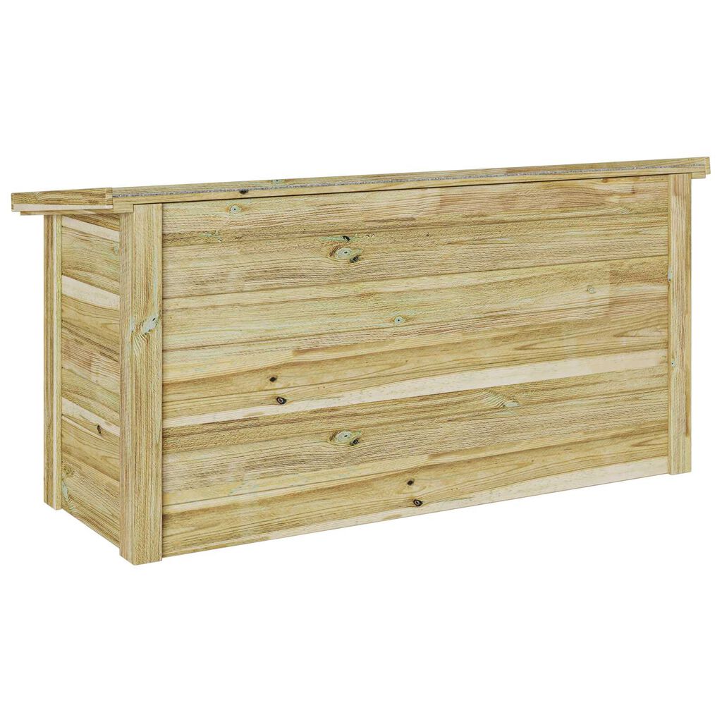 vidaXL Κουτί Αποθήκευσης 44x119x57 εκ., Ενισχυμένο Ξύλο Πεύκου