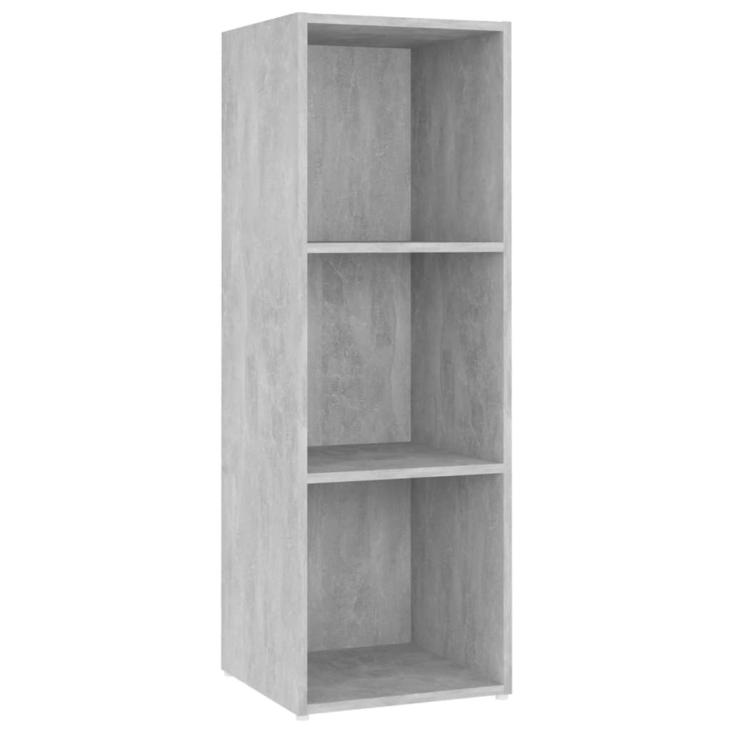vidaXL Έπιπλο Τηλεόρασης Γκρι Σκυρ. 107 x 35 x 37 εκ. από Επεξ. Ξύλο