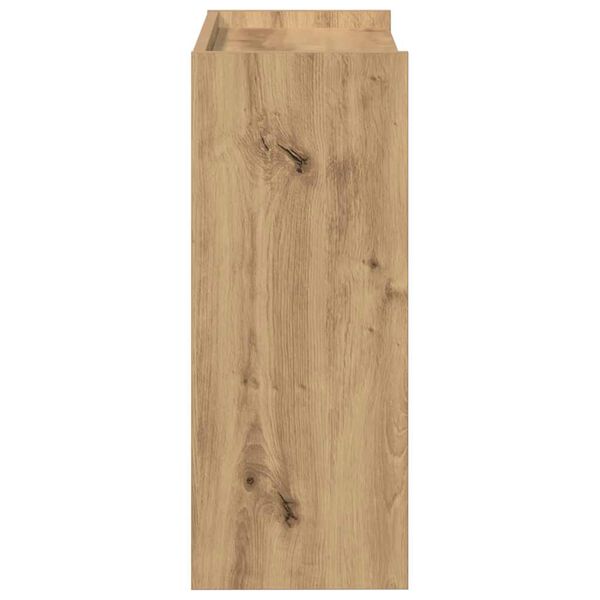 Ράφι παπουτσιών vidaXL Artisan Oak 60x25x62 cm Κατασκευασμένο ξύλο