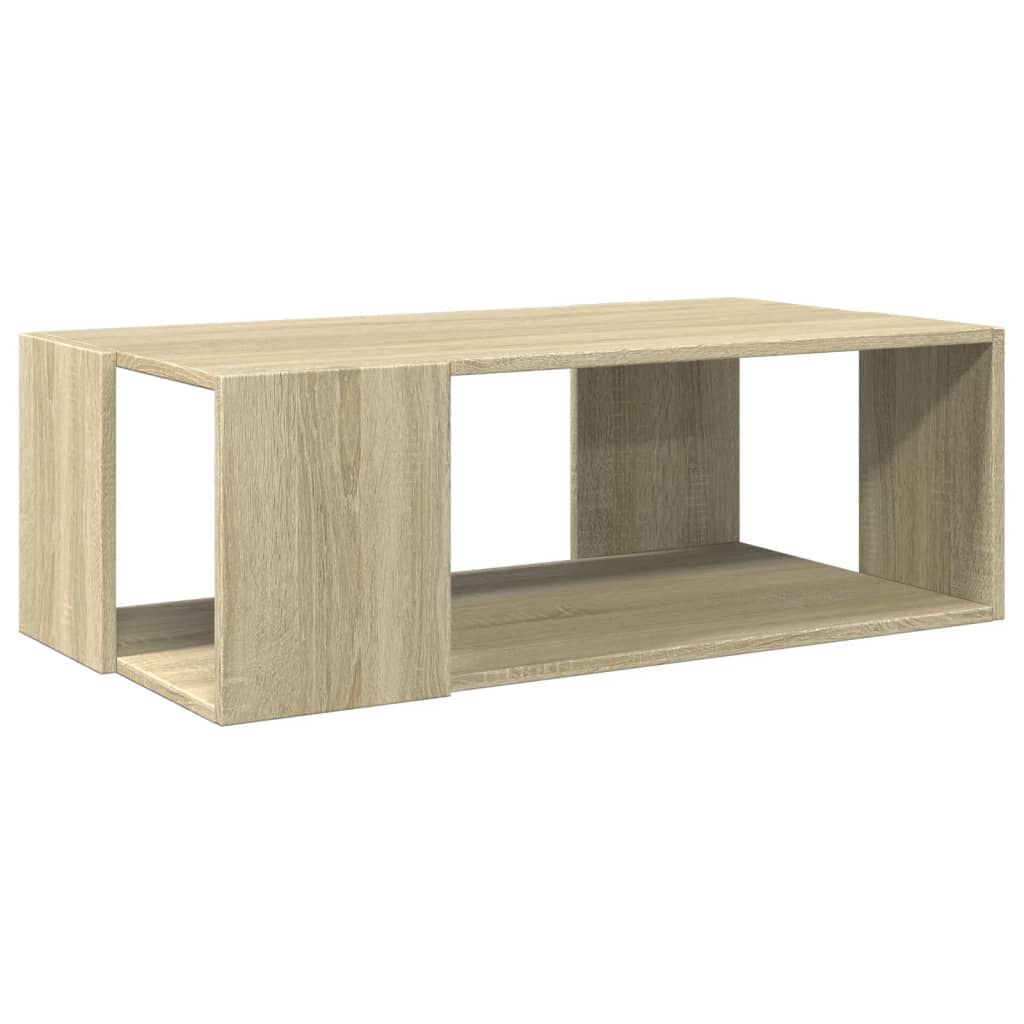vidaXL Τραπεζάκι Σαλονιού Sonoma Δρυς 89,5x48x30εκ. Επεξεργασμένο Ξύλο