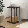 vidaXL Βοηθητικό Τραπέζι Καφέ Δρυς 40 x 30 x 60 εκ. Επεξεργασμένο Ξύλο