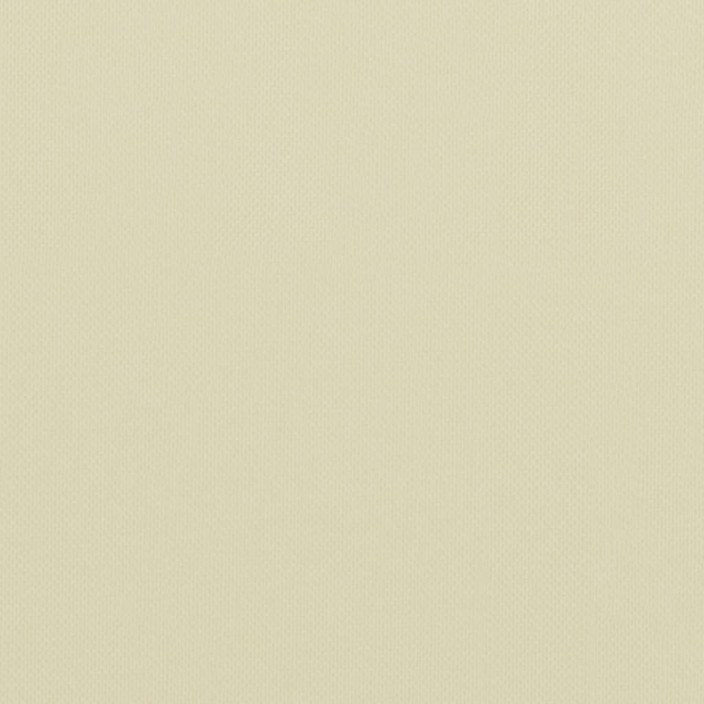 vidaXL Διαχωριστικό Βεράντας Κρεμ 75 x 500 εκ. Ύφασμα Oxford