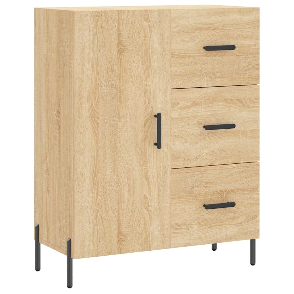 vidaXL Ντουλάπι Sonoma Δρυς 69,5 x 34 x 90 εκ. από Επεξεργασμένο Ξύλο